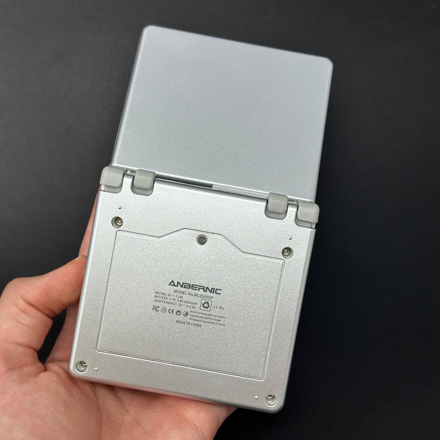 Anbernic RG34 SP with 5000 Games | Metal Silver