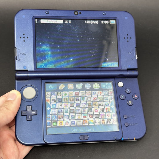 New 3DS Xl with 600+ Games | Metallic Blue