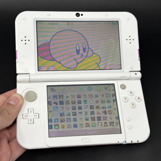 New 3DS Xl with 600+ Games | Pink and White