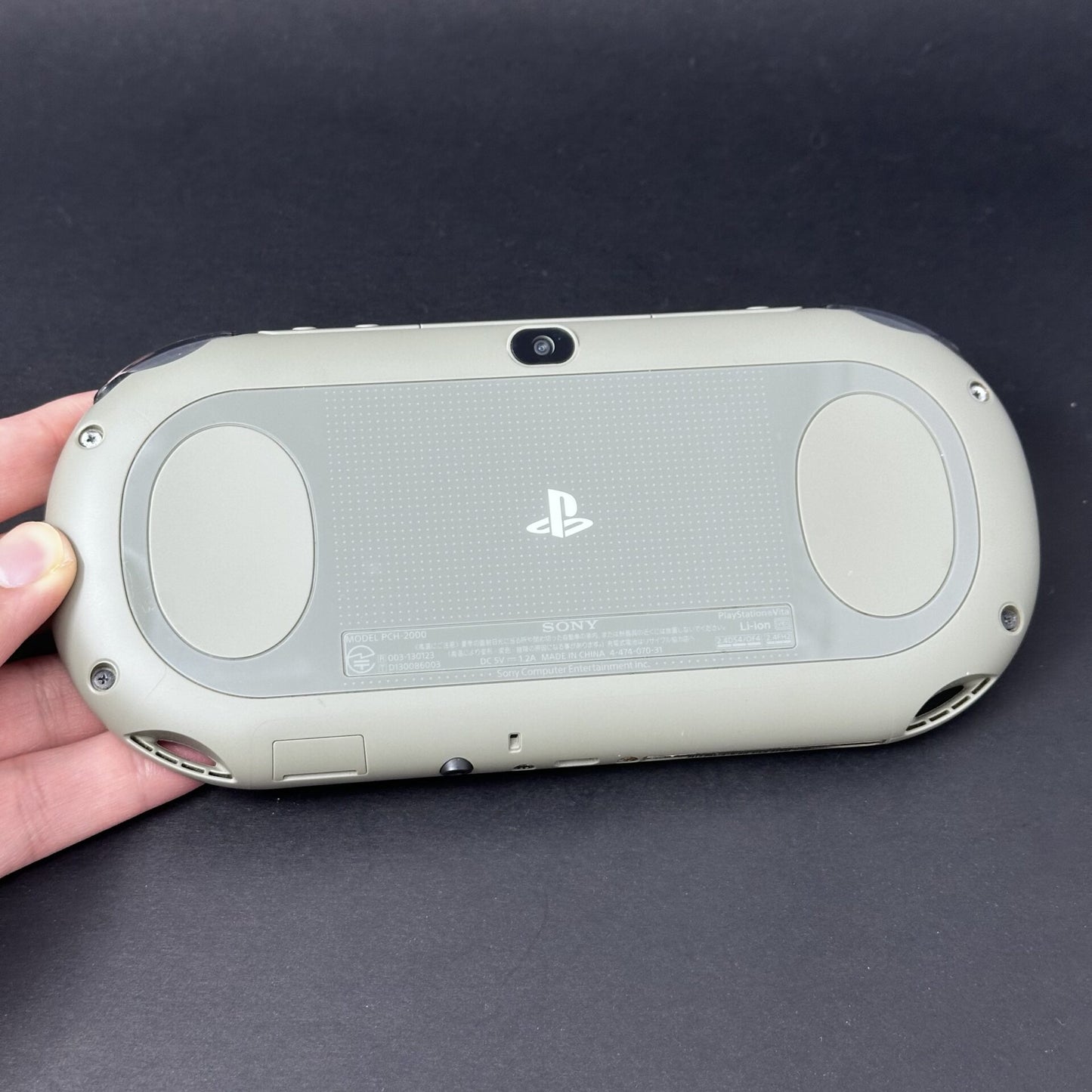 PS Vita Slim (128GB) – 580 Games | Khaki and Black