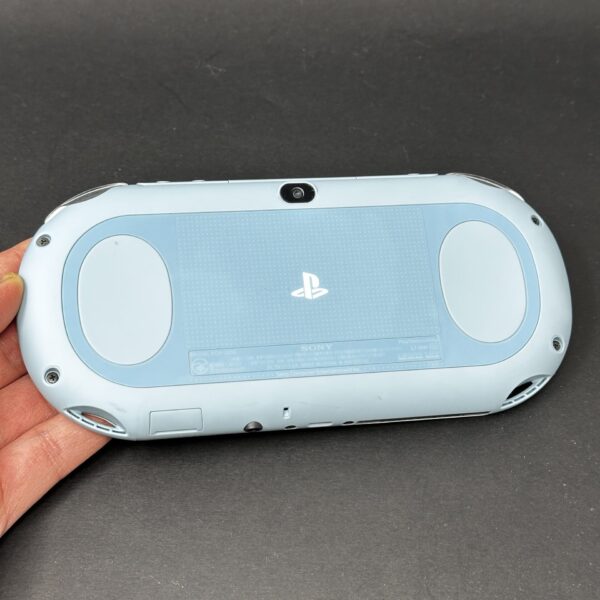 PS Vita Slim (128GB) – 580 Games | White and Blue